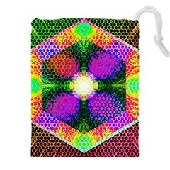 Honeycomb High Drawstring Pouch (5xl) by Thespacecampers