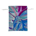 The painted shell Lightweight Drawstring Pouch (L) Back