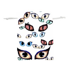 Glasses Lightweight Drawstring Pouch (m) by Jancukart