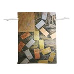 All that glitters is gold  Lightweight Drawstring Pouch (L) Front