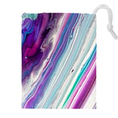 Color Acrylic Paint Art Drawstring Pouch (4xl) by artworkshop
