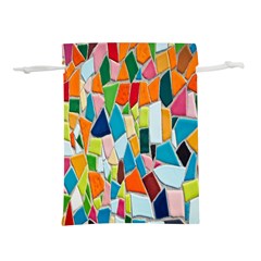 Mosaic Tiles Lightweight Drawstring Pouch (s) by artworkshop