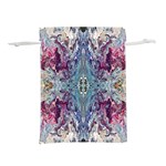 Abstract kaleidoscope Lightweight Drawstring Pouch (M) Front