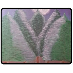 Purple Haze  Fleece Blanket (medium)  by Hayleyboop