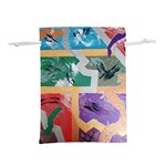 Order in chaos Lightweight Drawstring Pouch (L) Back