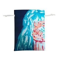 Faceless Lightweight Drawstring Pouch (l) by Hayleyboop