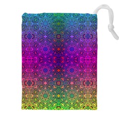 Stained Glass Drawstring Pouch (5xl) by Thespacecampers