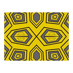 Abstract Pattern Geometric Backgrounds Double Sided Flano Blanket (mini)  by Eskimos