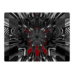Abstract-artwork-art-fractal Double Sided Flano Blanket (mini)  by Sudhe