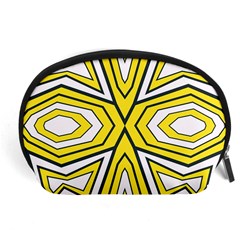 Abstract Pattern Geometric Backgrounds  Accessory Pouch (large) by Eskimos