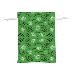 Folk Flowers Print Floral Pattern Ethnic Art Lightweight Drawstring Pouch (s) by Eskimos
