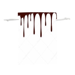 Illustration-chocolate-dropping-chocolate-background-vector Lightweight Drawstring Pouch (l) by nate14shop