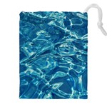 Surface Abstract  Drawstring Pouch (4XL) Front