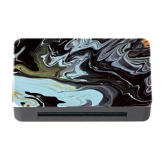 Abstract Painting Black Memory Card Reader With Cf by nateshop