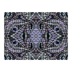 Abstract Kaleido Double Sided Flano Blanket (mini)  by kaleidomarblingart