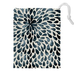 Abstract Flower Petals Drawstring Pouch (5xl) by artworkshop