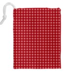 Christmas Paper Wrapping  Drawstring Pouch (4XL) Back