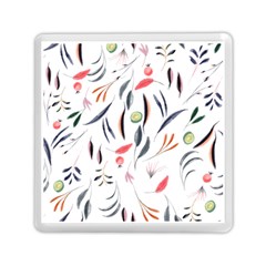 Watercolor-fruit Memory Card Reader (square) by nateshop
