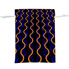 Pattern Abstract Wallpaper Waves  Lightweight Drawstring Pouch (xl) by Jancukart