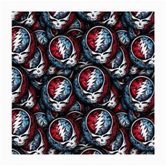 Grateful Dead Pattern Medium Glasses Cloth by Jancukart