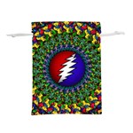 Grateful Dead Lightweight Drawstring Pouch (S) Back