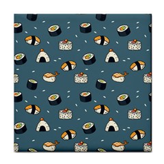 Sushi Pattern Face Towel by Jancukart