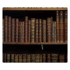 Books Covers Book Case Old Library Double Sided Flano Blanket (small)  by Amaryn4rt