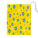  Flowers Spring Drawstring Pouch (5XL) Front