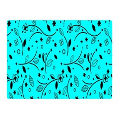 Flower Texture Textile Double Sided Flano Blanket (mini)  by artworkshop