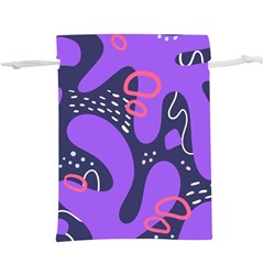 Abstract Background Shape Shapes  Lightweight Drawstring Pouch (xl) by Wegoenart
