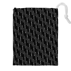 Illustration  Dots Dot Geometric Pattern Digital Art Drawstring Pouch (4xl) by Wegoenart
