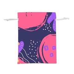 Illustration Abstract Background Shape Lightweight Drawstring Pouch (l) by Wegoenart