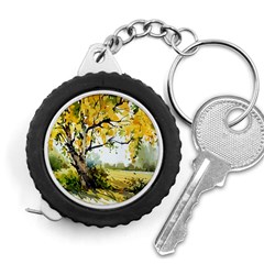Landscape Painting Meadow Garden Measuring Tape by Wegoenart