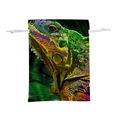 Chameleon Reptile Lizard Animal Lightweight Drawstring Pouch (m) by Wegoenart