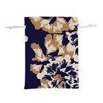 Illustration Abstract Flower Background Pattern Lightweight Drawstring Pouch (M) Front