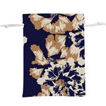 Illustration Abstract Flower Background Pattern  Lightweight Drawstring Pouch (XL) Front