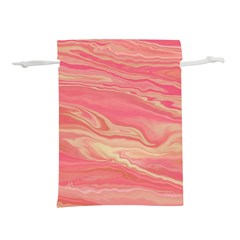 Illustration Graphic Pattern Texrure Pink Maeble Lightweight Drawstring Pouch (l) by Wegoenart