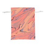 Illustration Background Light Abstract Texture Lightweight Drawstring Pouch (L) Front