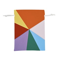 Colorful Paper Art Materials Lightweight Drawstring Pouch (l) by Wegoenart