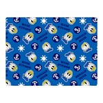 Illustration Duck Cartoon Background Double Sided Flano Blanket (Mini)  35 x27  Blanket Front