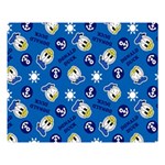 Illustration Duck Cartoon Background Double Sided Flano Blanket (Large)  80 x60  Blanket Front