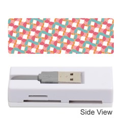 Patchwork Pastel Pattern Art Memory Card Reader (stick) by danenraven