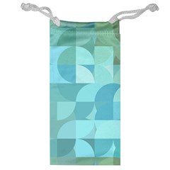 Geometric Ocean  Jewelry Bag by ConteMonfrey