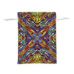 Mosaic Pattern Background Lightweight Drawstring Pouch (S) Back