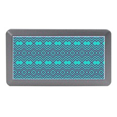 Abstract Chevron Zigzag Pattern Memory Card Reader (mini) by danenraven