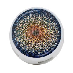 Mirror Fractal 4-port Usb Hub (one Side) by Sparkle