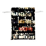 Art-design-color-banner-wallpaper Lightweight Drawstring Pouch (L) Back