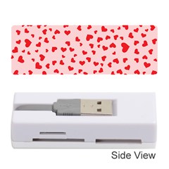 Hearts Valentine Heart Pattern Memory Card Reader (stick) by Ravend