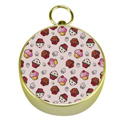 Cake Cupcake Sweet Dessert Food Gold Compasses by Ravend