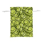 Flower Design Paradigm Start Lightweight Drawstring Pouch (S) Back